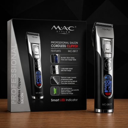 MAC Styler MC-5817 Professional Cordless Titanium Hair Clipper