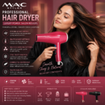 MAC Styler MC-6676 Luxury Professional Hair Dryer - Image 2