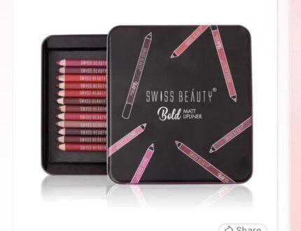 Bold Matte Lipliner Pack Of 12 Pcs