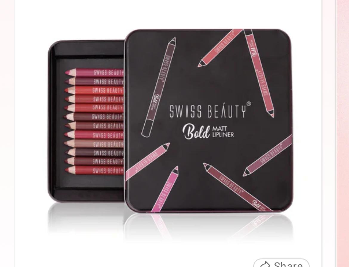 WhatsApp Image 2026-07-04 at 15.57.04 (3) Bold Matte Lipliner Pack Of 12 Pcs - Image 1