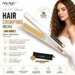 MAC Styler MC-5501 Pro 230 Titanium Hair Crimping Iron - Image 2